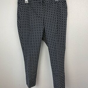 Hilary Radley Cropped Pants Size 10 EUC